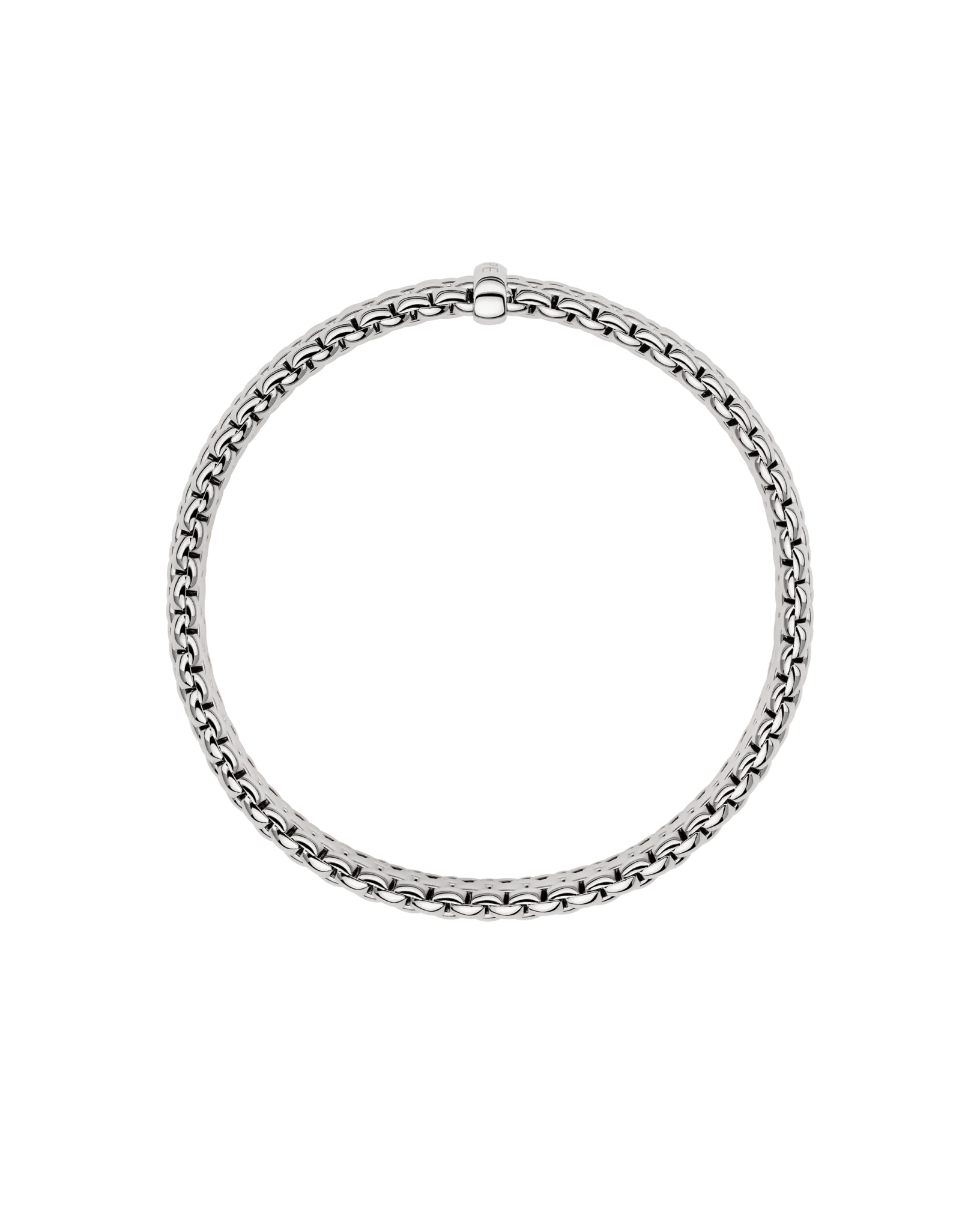 Flex'it bracelet with a white diamond by Fope