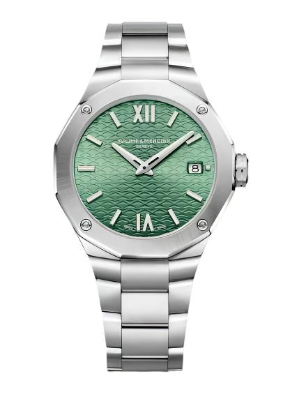 Light Green Dial Riviera 10683 (M0A10683) by Baume & Mercier