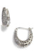 Women's Classic Chain Arch Silver Diamond Pave by John Hardy