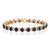 Sapphire and Diamond Tennis Bracelet