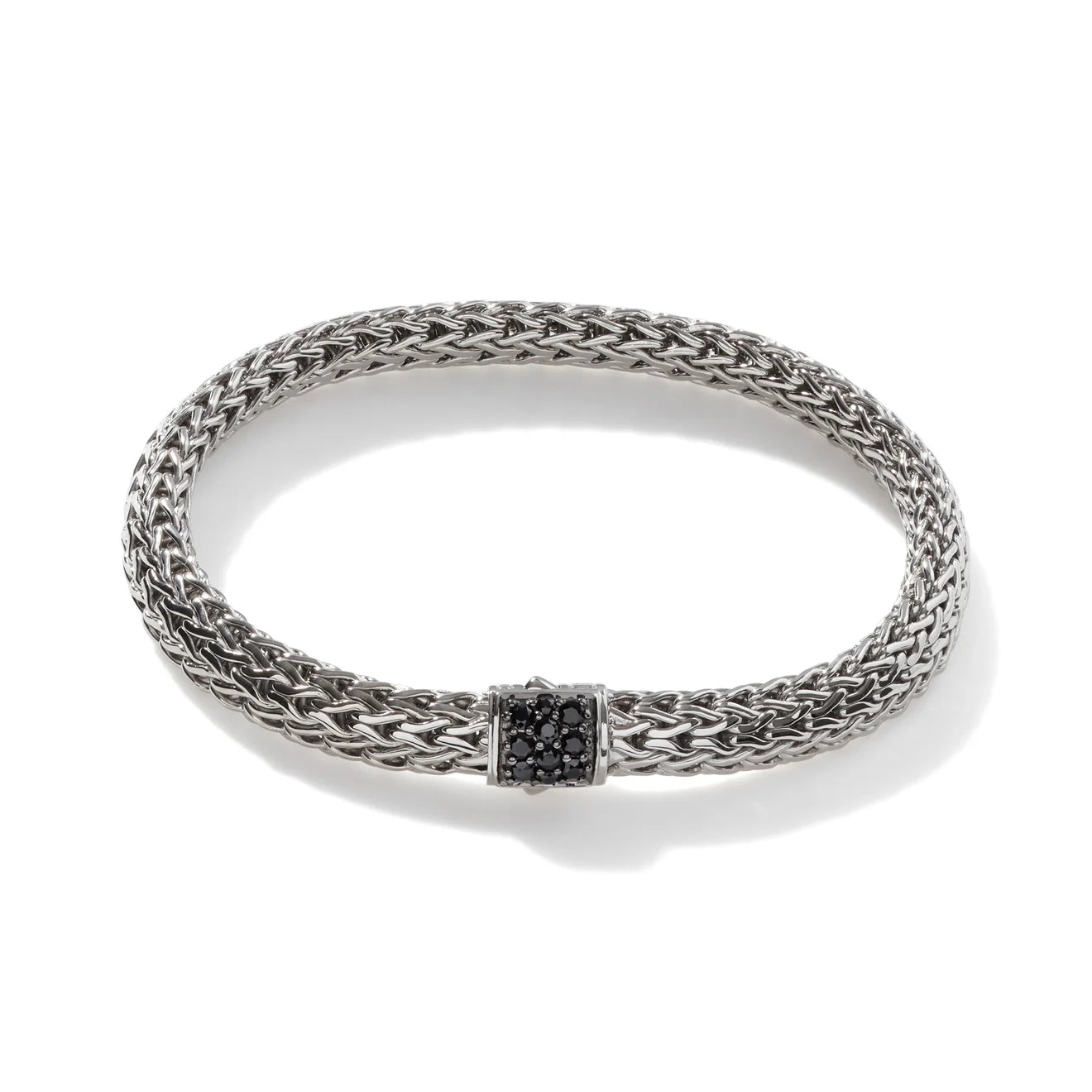 Icon Bracelet, Sterling Silver, Pavé, 6.5MM by John Hardy