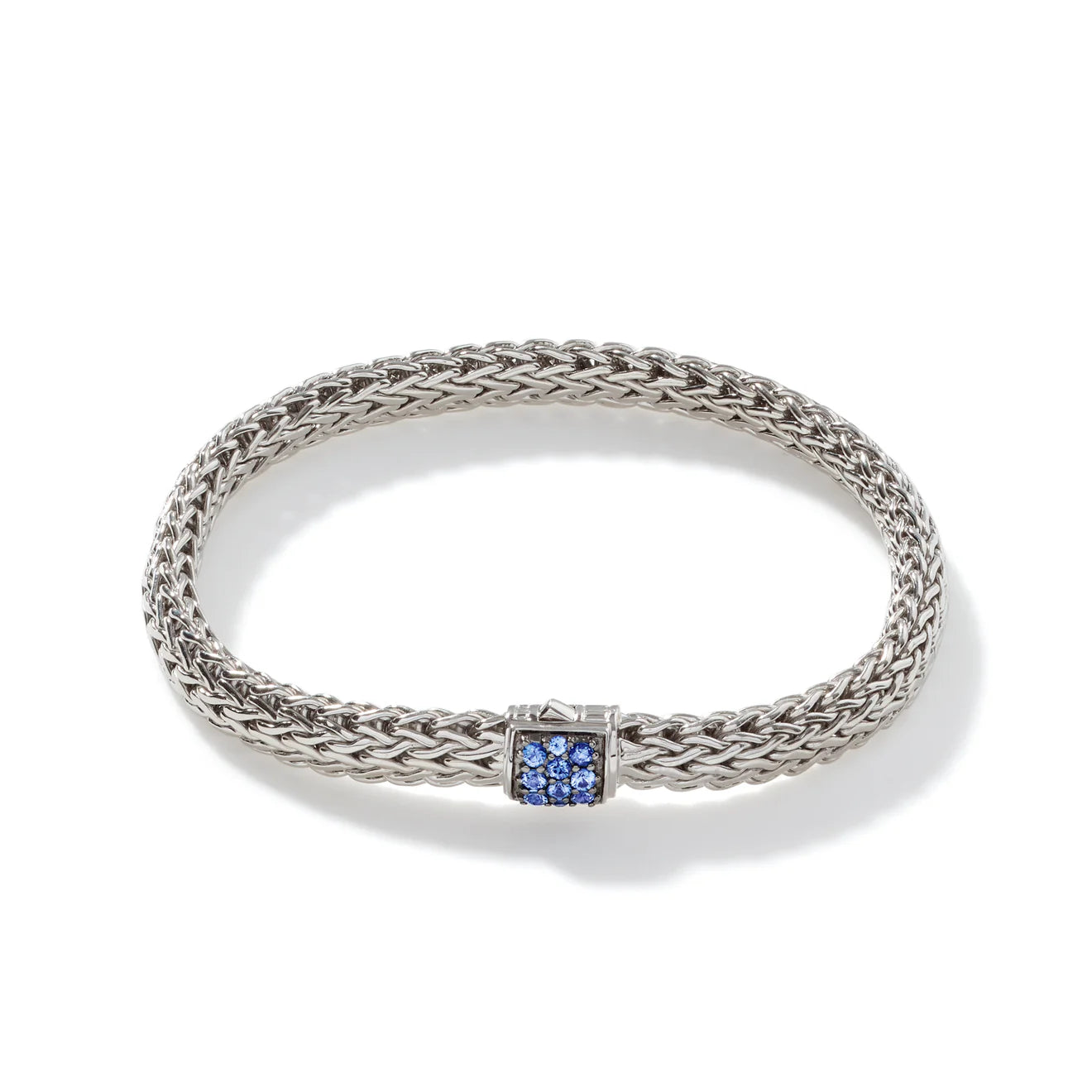 Icon Bracelet, Sterling Silver, Pavé, 6.5MM by John Hardy