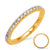 Yellow Gold Eternity Diamond Band