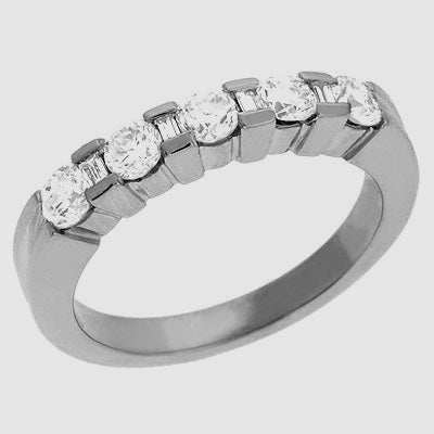 White Gold Diamond Band