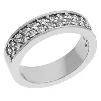 White Gold Diamond Band