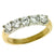 Yellow & White Gold Diamond Band