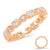 Rose Gold Stackable Eternity Band