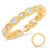 Yellow Gold Stackable Eternity Band