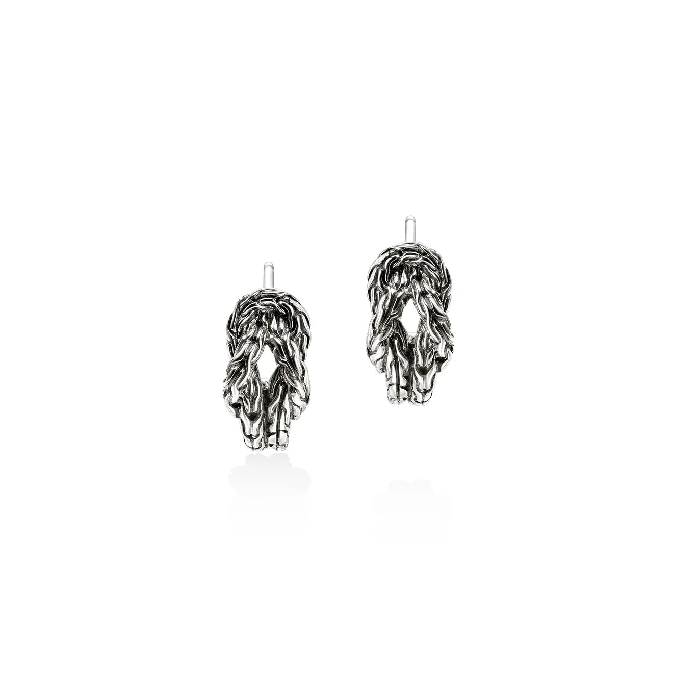 Love Knot Hoop Earring, Sterling Silver, 13MM by John Hardy