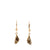 Natural Gold Quartz Earrings by Orocal