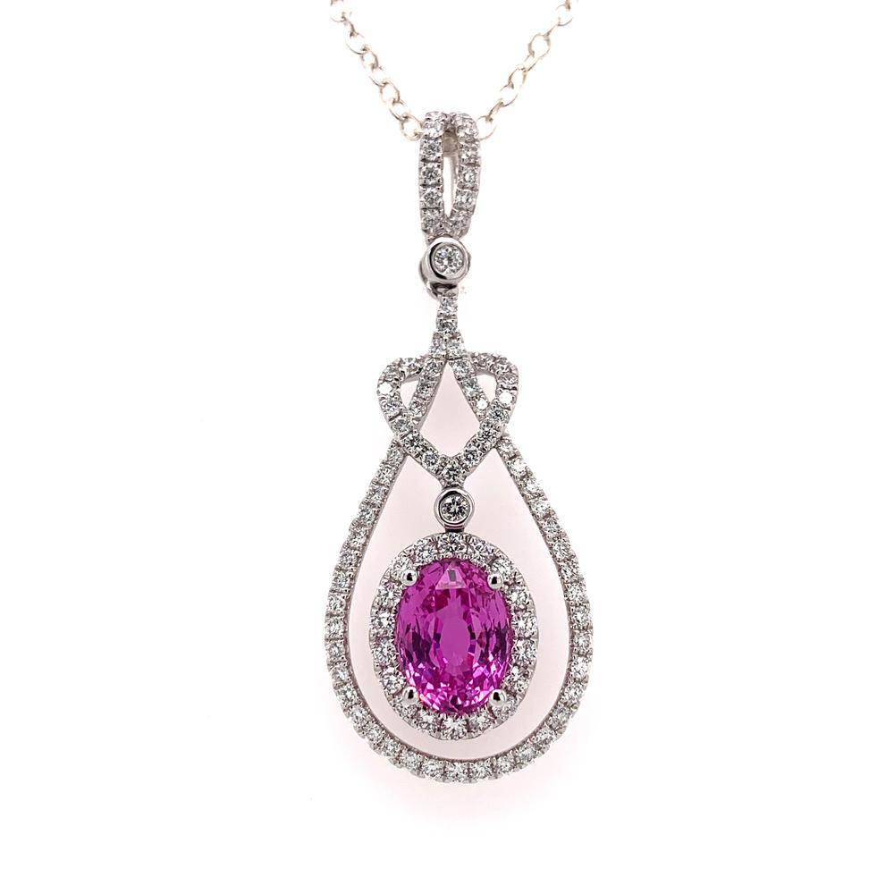 Pink Sapphire Pendant