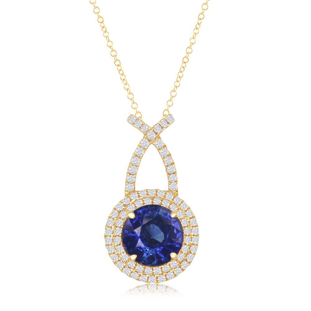 Sapphire Pendant