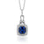 GIA Certified Sapphire Pendant