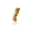 Alaskan Natural Gold Nugget, 2.63 Grams