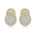 Diamond Cluster Earrings