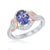 Two-Tone Tanzanite Ring