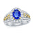 Two-Tone Tanzanite Ring