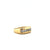 Men's 5 Stone Diamond Band In 14K Yellow Gold.  D-0.75Ct Rg