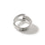 Surf Link Ring, Sterling Silver by John Hardy