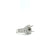 18Kt White Gold Diamond Semi-Mount With Round And Baguette Diamonds D-1.17Ct Sm