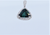 Natural Alexandrite Trillion Pendant With Diamond Halo In 18Kt White Gold