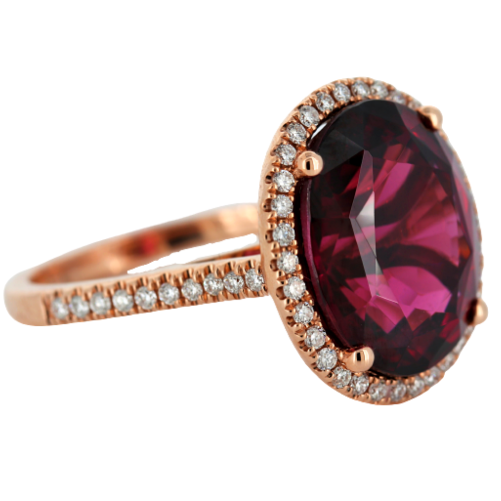 Rhodolite on sale garnet ring