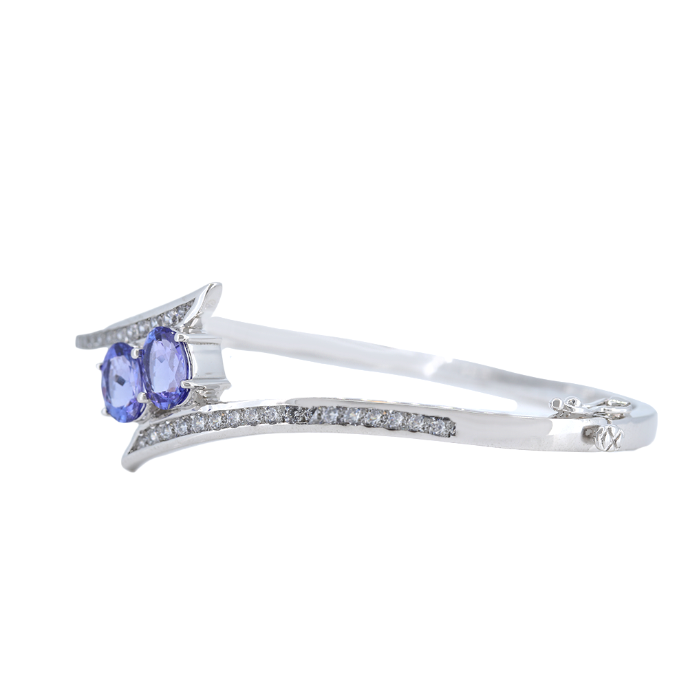 Tanzanite bangle hot sale