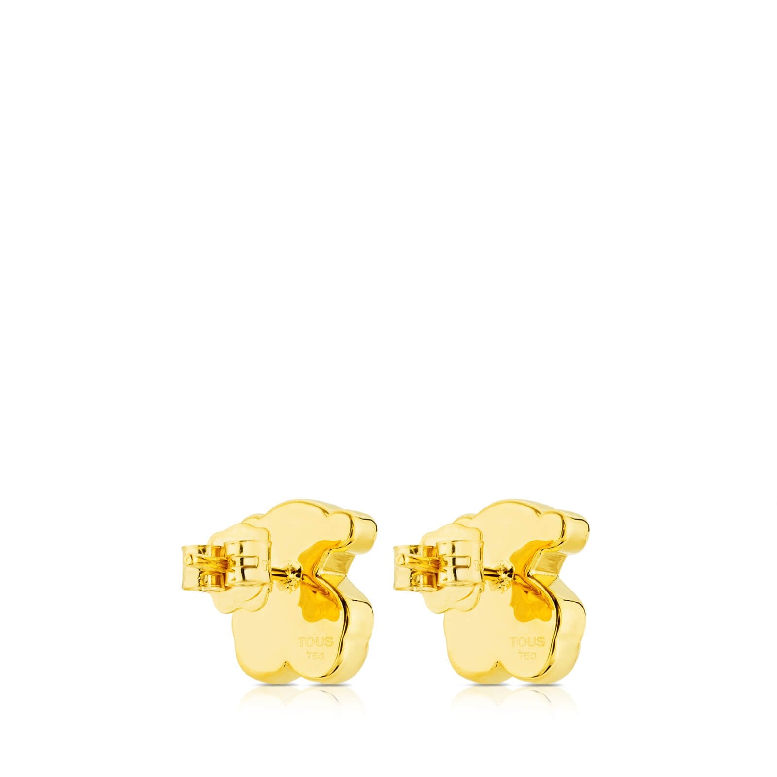 TOUS Gold Sweet Dolls Jewels Earrings Alaska Monarch 