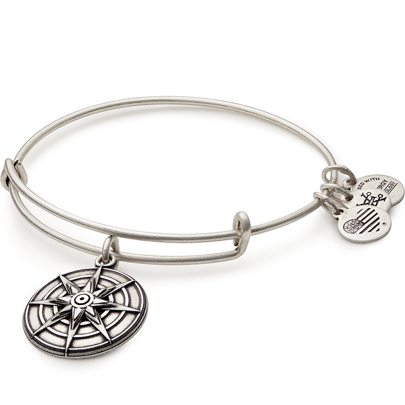 Alex And Ani - Star Of Venus Charm Bangle