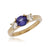 14ky tanzanite ring