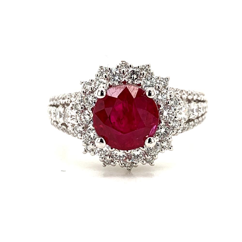 18kw ruby ring