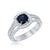 14kw sapphire ring