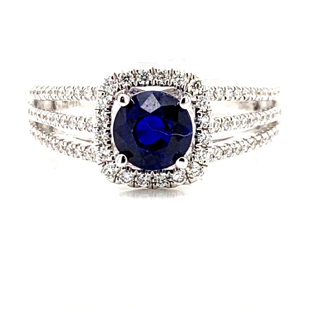 14kw sapphire ring