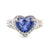 18kw sapphire ring