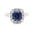 18kw sapphire ring