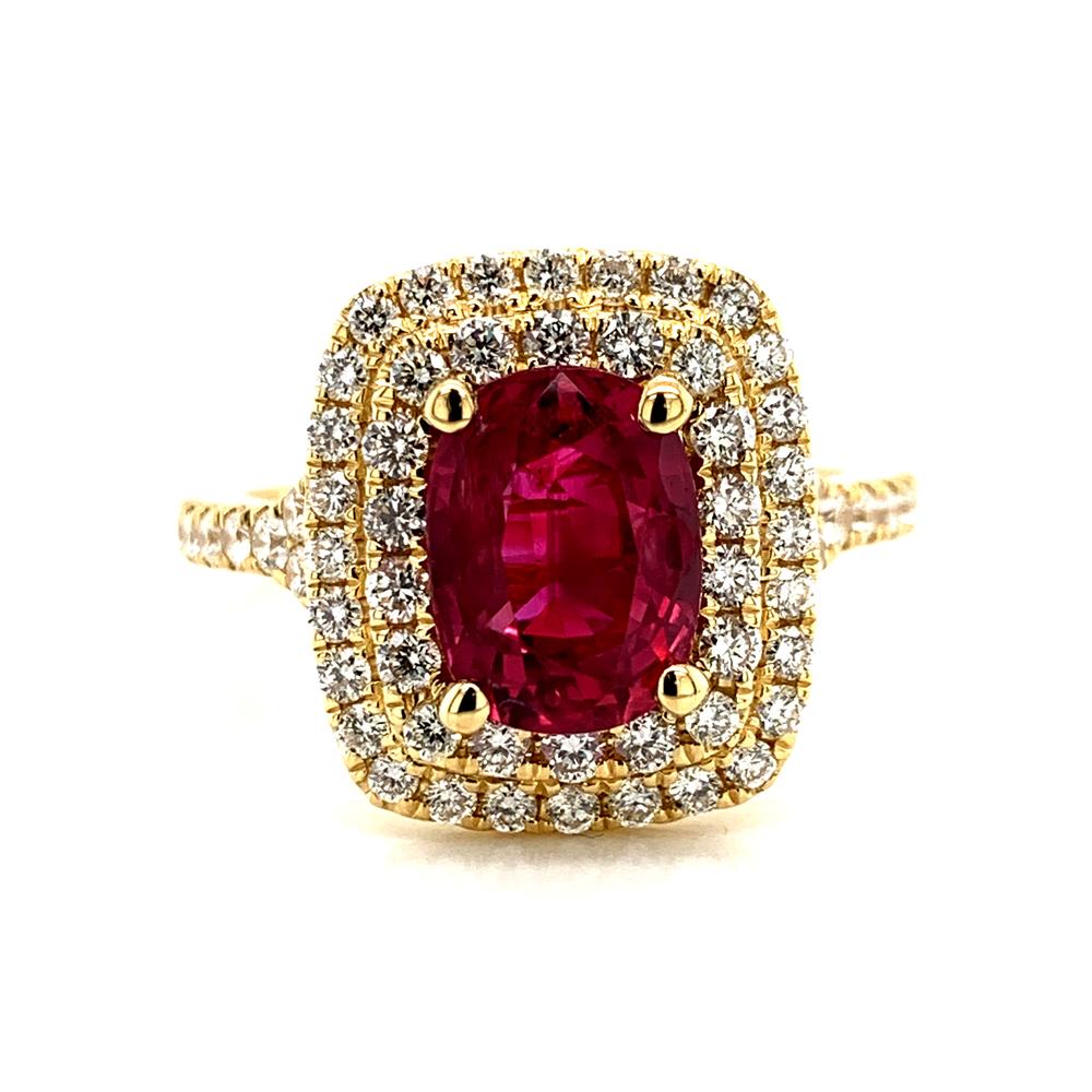 18ky ruby ring