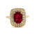 18ky ruby ring