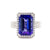 18kw tanzanite ring