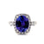 18kw tanzanite ring