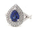 18kw sapphire ring