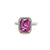 18kw pink sapphire ring