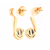 14kt Yellow Gold Natural Gold Quartz Earrings