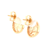 14kt Yellow Gold Natural Gold Quartz Earrings