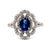 14kw sapphire ring