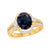 18ky sapphire ring