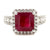 18kw ruby ring