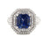 18kw sapphire ring