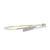 7 Diamonds Bypass Bangle in 14kt Two-Tone Gold (0.70ctw)