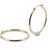 14K Gold Hoop Earrings 0.7 Grams