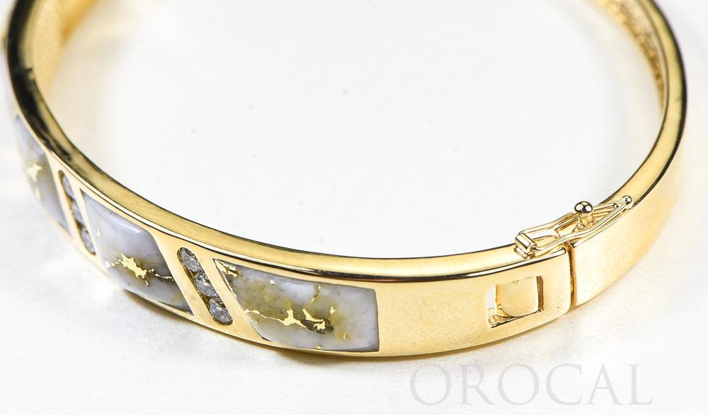 Julez Bryant 14k Gold Flat Link Bracelet with Diamond